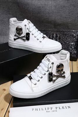 PhiliPP Plein High-Top Fashion Men Shoes--002